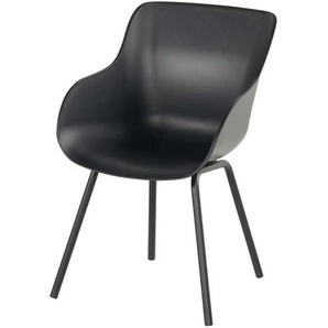 SCHÖNER WOHNEN Kollektion Stuhl  Lieke ¦ schwarz ¦ Maße (cm): B: 53 H: 84 T: 51.0