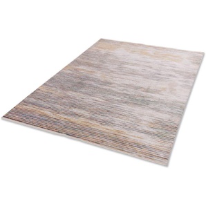 SCHÖNER WOHNEN-Kollektion Teppich Charme 241, rechteckig, Höhe: 6 mm, leichter Kurzflor, Fransen, Wohnzimmer, Schöner Wohnen Kollektion