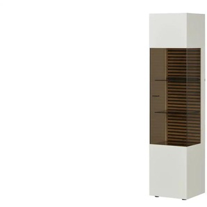 SCHÖNER WOHNEN Kollektion Vitrine  Yonna ¦ weiß ¦ Maße (cm): B: 48 H: 205 T: 44.0