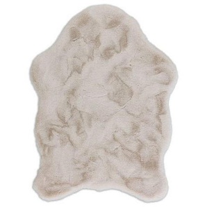 Schöner Wohnen Kunstfell Tender 6281/55 D190 003 , Creme , Textil , Tierform , 60 cm , für Fußbodenheizung geeignet, waschbar, pflegeleicht , Teppiche & Böden, Teppiche, Fellteppiche