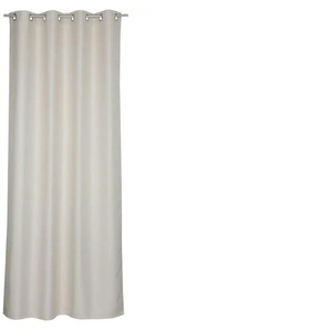 SCHÖNER WOHNEN Kollektion Ösenschal - beige - Synthetik - 140 cm - 1 cm | Möbel Kraft