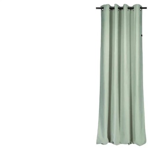 SCHÖNER WOHNEN Kollektion Ösenschal - grün - Synthetik - 130 cm - 1 cm | Möbel Kraft
