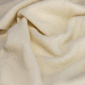 Schöner Wohnen Plaid Sw-Feel, Weiß, Textil, Uni, 140x200 cm, Fransen, Schlaftextilien, Bettwäsche, Tagesdecken