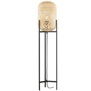 SCHÖNER WOHNEN Stehleuchte - beige - Materialmix - 25 cm - 120 cm - 25 cm | Möbel Kraft