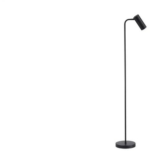 SCHÖNER WOHNEN Stehleuchte - schwarz - Materialmix - 18 cm - 140 cm - 18.0 | Möbel Kraft