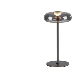 SCHÖNER WOHNEN Tischleuchte - grau - Materialmix - 22 cm - 45 cm - 22.0 | Möbel Kraft