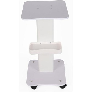 Gojoy - Schönheit Kosmetikwagen Arbeitswagen, Beauty Salon Trolley Gerätewagen Kosmetik Tragbar Wagen Mit Rollen Für Friseur Beauty Salon Spa,Weiß
