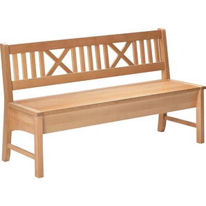 massivline&more Truhenbank Bodensee (1-St), Breite 166 cm
