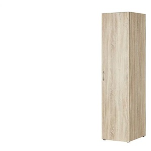 Schrank  1-türig  Multiraumkonzept ¦ holzfarben ¦ Maße (cm): B: 45 H: 185 T: 54.0