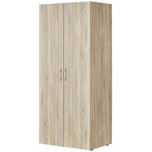 Schrank  2-türig  Multiraumkonzept ¦ holzfarben ¦ Maße (cm): B: 80 H: 185 T: 54.0
