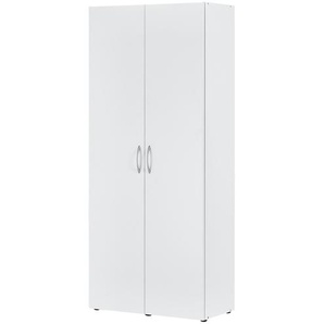 Schrank, 2-türig  Multiraumkonzept ¦ weiß ¦ Maße (cm): B: 80 H: 185 T: 40