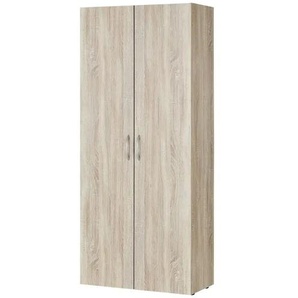 Schrank 2-türig Multischrank-System | holzfarben | 80 cm | 185 cm | cm 40,0 |