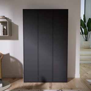 Schrank Graphitgrau - Moderner Schrank: Türen in Graphitgrau - Hochwertige Materialien - 118 x 195 x 34 cm, Selbst zusammenstellen