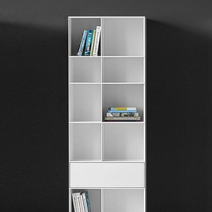 Schrank Nex Pur Piure MDF weiß matt lackiert, Designer Studio Piure, 211.5x70x36 cm