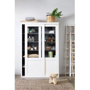 Schrank Saania 147 x 208 x 46cm Weiß