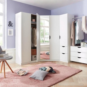 Schrank-Set RAUCH Freiham Kastenmöbel-Sets weiß Schranksysteme und Schrankserien 5-teilig