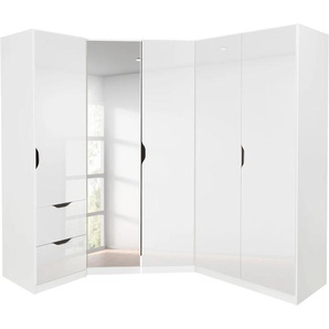 Schrank-Set RAUCH Freiham Kastenmöbel-Sets weiß (weiß hochglanz) Schranksysteme und Schrankserien