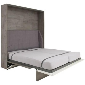 Schrankklappbett - holzfarben - Materialmix - 196 cm - 225 cm - cm 230,0 | Möbel Kraft