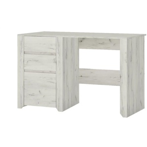 Schreibtisch  Aich ¦ weiß ¦ Maße (cm): B: 119 H: 76 T: 60.0