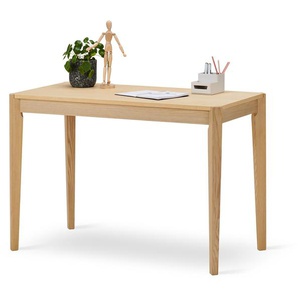 Schreibtisch aus Eschenholz  - naturfarben - Esche -