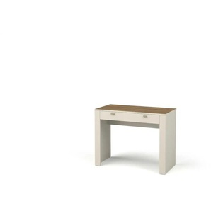 Schreibtisch - beige - Materialmix - 102 cm - 79 cm | Möbel Kraft