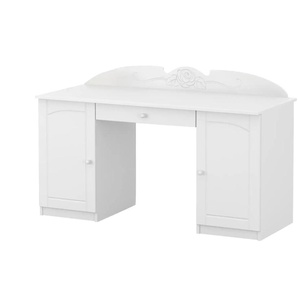 Schreibtisch  Elisa ¦ weiß ¦ Maße (cm): B: 145 H: 74 T: 60.0