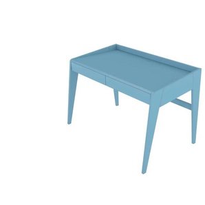 Schreibtisch  Lisa ¦ blau ¦ Maße (cm): B: 125 H: 81