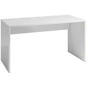 Schreibtisch Dame, weiß, Breite 140 cm