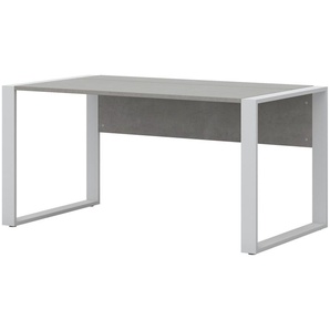 Schreibtisch  home.office ¦ grau ¦ Maße (cm): B: 150 H: 74 T: 80.0