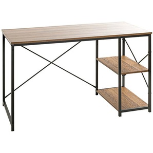 Schreibtisch Eibar I 120 x 74 x 60cm Schwarz