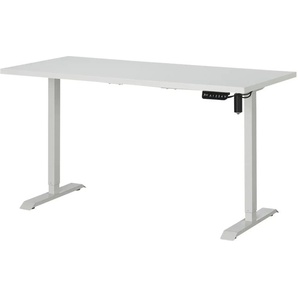 Schreibtisch elektr. höhenverstellbar  Up & Down ¦ weiß ¦ Maße (cm): B: 150 H: 85 T: 69.0