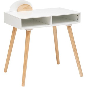 Schreibtisch Holz, weiß
