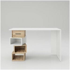 Schreibtisch   ¦ holzfarben ¦ Maße (cm): B: 120 H: 75