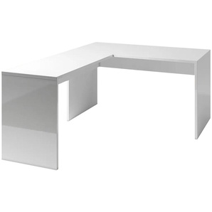 Schreibtisch INOSIGN Dame Tische Gr. B/H/T: 140 cm x 75 cm x 65 cm, weiß (weiß hochglanz) Schreibtische
