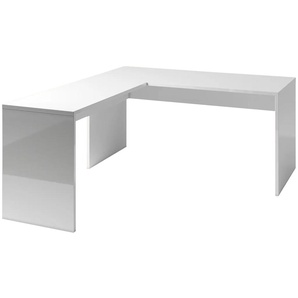 Schreibtisch INOSIGN Dame Tische Gr. B/H/T: 160 cm x 75 cm x 65 cm, weiß (weiß hochglanz) Schreibtische