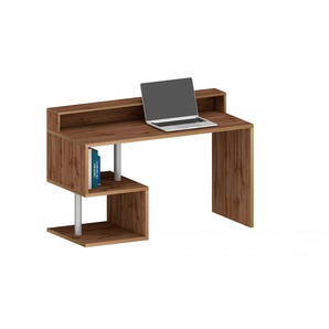 Schreibtisch INOSIGN ESSE Tische Gr. B/H/T: 140 cm x 92,5 cm x 60 cm, braun (wotan oak) Schreibtische