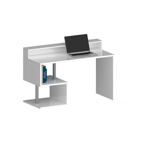 Schreibtisch INOSIGN ESSE Tische Gr. B/H/T: 140 cm x 92,5 cm x 60 cm, weiß (weiß hochglanz) Schreibtische