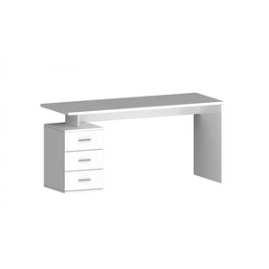 Schreibtisch INOSIGN NEW SELINA Tische Gr. B/H/T: 160 cm x 75 cm x 60 cm, weiß (weiß hochglanz) Schreibtische