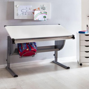 Schreibtisch Kinderschreibtisch MARWIN 120 x 60 cm Grau /...