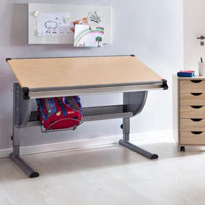 Schreibtisch Kinderschreibtisch MARWIN 120 x 60 cm Grau /...