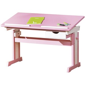 Schreibtisch  Loire | rosa/pink | 109 cm | 63 cm | 55 cm |