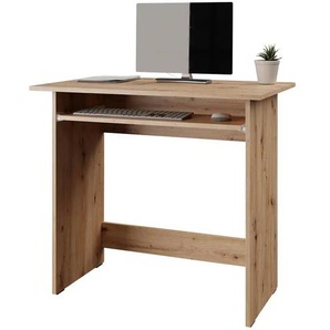 Schreibtisch  Lune ¦ holzfarben ¦ Maße (cm): B: 82 H: 74 T: 51.0
