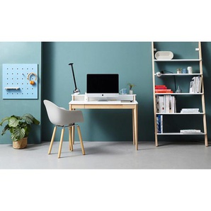 Schreibtisch Niina 110 x 75 x 56cm Weiß/Weiß