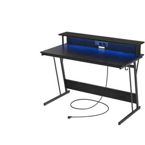 Schreibtisch   ¦ schwarz ¦ Maße (cm): B: 120 H: 91