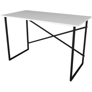 Schreibtisch  Vadar ¦ weiß ¦ Maße (cm): B: 90 H: 75