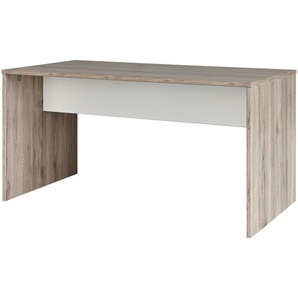 Schreibtisch  Wiki ¦ holzfarben ¦ Maße (cm): B: 140 H: 72 T: 70.0