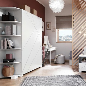 Schreibtisch  X White ¦ weiß ¦ Maße (cm): B: 125 H: 75 T: 67.0
