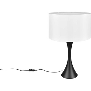 Schreibtischlampe TRIO LEUCHTEN Sabia Lampen Gr. Ø 40,0 cm Höhe: 62,3 cm, schwarz (schwarz matt) Tischlampe Tischleuchte Tischlampen