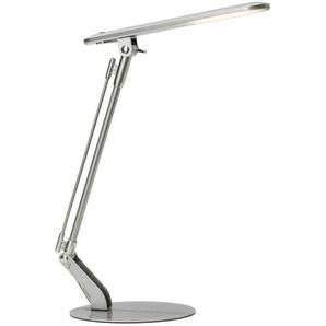 Schreibtischleuchte Brendan, Titan, Metall, 20x46 cm, Flexarm, mit Schalter, Lampen & Leuchten, Innenbeleuchtung, Tischlampen, Schreibtischlampen