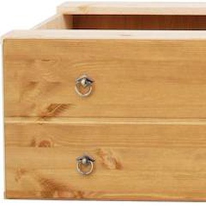 Schubkasten HOME AFFAIRE Hugo Schubladen Gr. B/H/T: 199,4 cm x 33,2 cm x 48,3 cm, beige (natur geölt) Schubkästen für das gleichnamige Massivholzbett